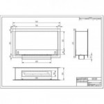 Биокамин сквозной Standart 700 (ZeFire)