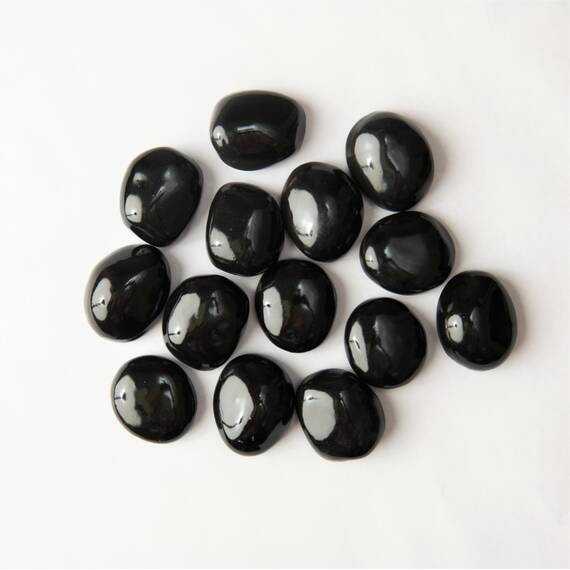 Камни черные маленькие - 14 шт. (ZeFire)