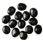 Камни черные маленькие - 14 шт. (ZeFire)